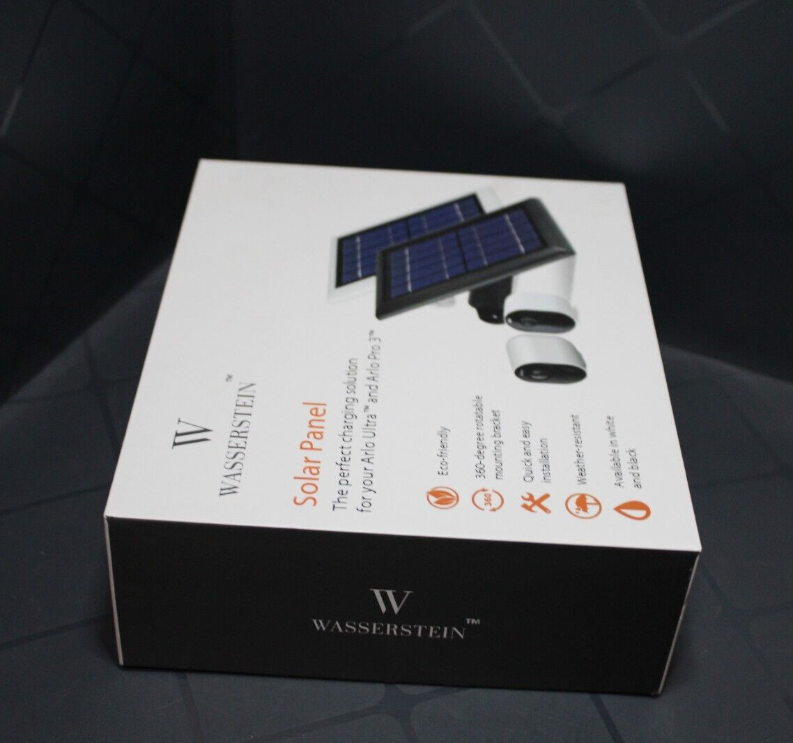 Wasserstein Solar Panel for Arlo Ultra and Pro 3 Not Tested Free Shipping