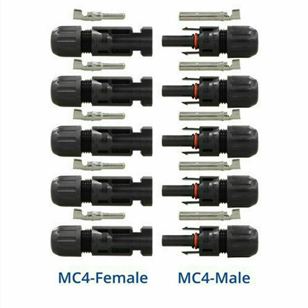 5~20 Pairs Male Female M/F Wire Cable Connector Set Solar Panel Waterproof