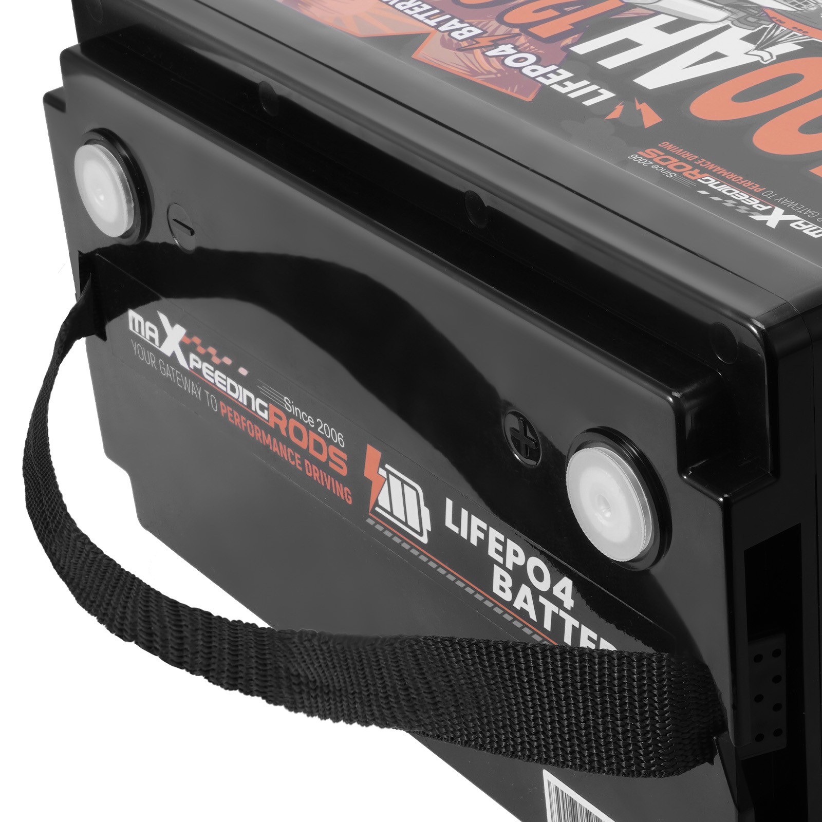 12V 100Ah Deep Cycle LiFePO4 Battery for Caravan RV BMS, Expandable 20.48kWh