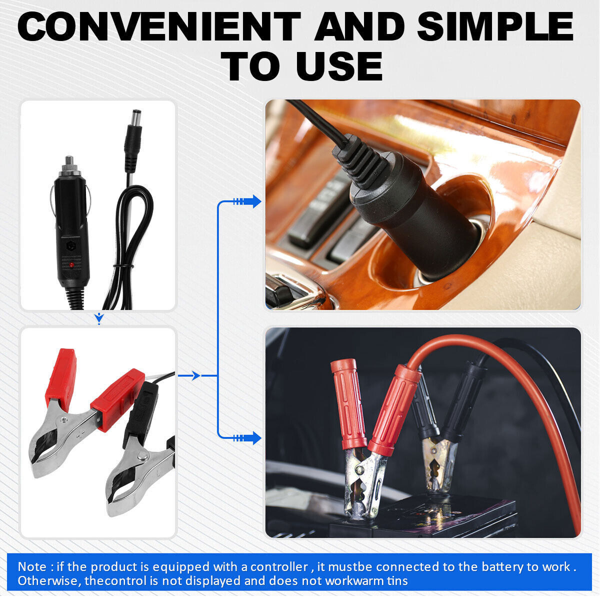 30W 12V Solar Panel Battery Charger Kit with USB for Car Boat RV Marine Trickle