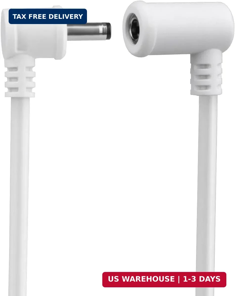 Prestantious 12FT DC Extension Cord for Ring Solar Panel, Compatible with Super