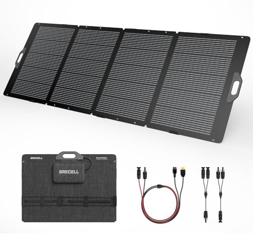 Portable Solar Panel for Power Station Generator, Foldable Solar Panel, 350W
