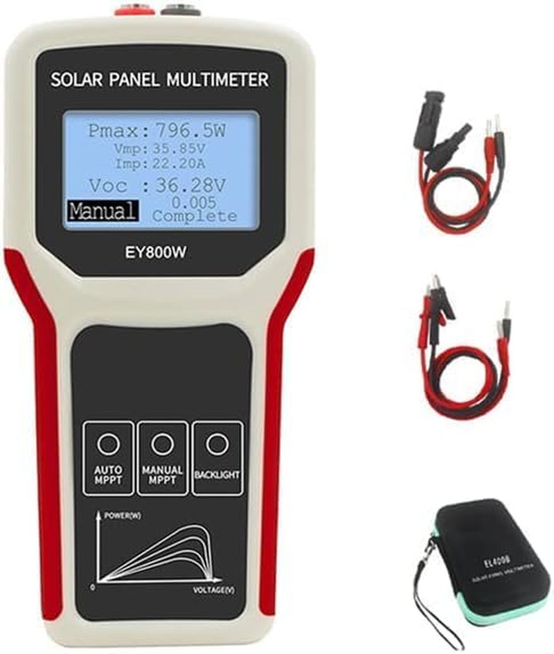 Solar Panel Tester/Ey800W Solar Panel Meter/Pv Testing Instrument Ultra Open Cir