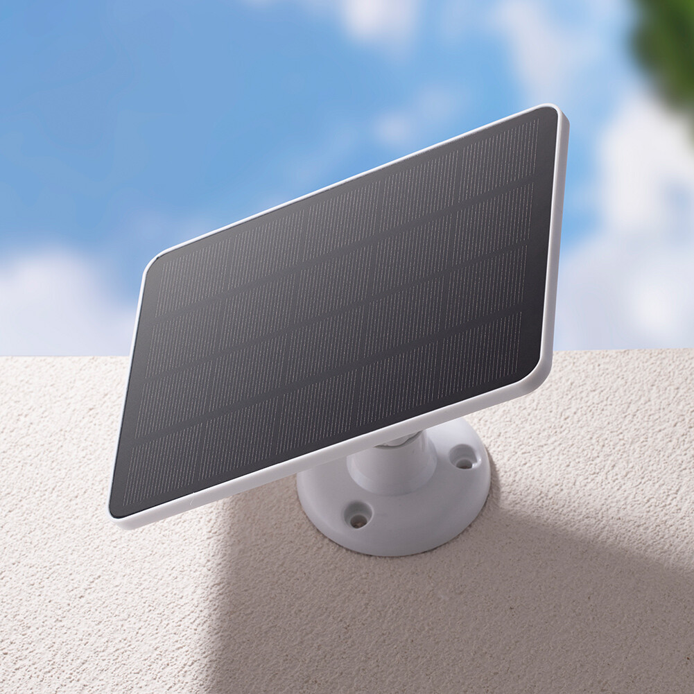 4W 5V Solar Cell Panel Charger USB for EUFY Security Camera Home Light Doorbell