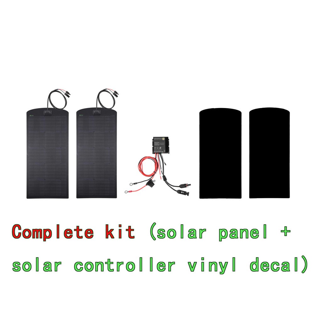 110W(2×55) 12V Hood Flexible Solar Panel for Chevrolet Silverado 1500 Best Good