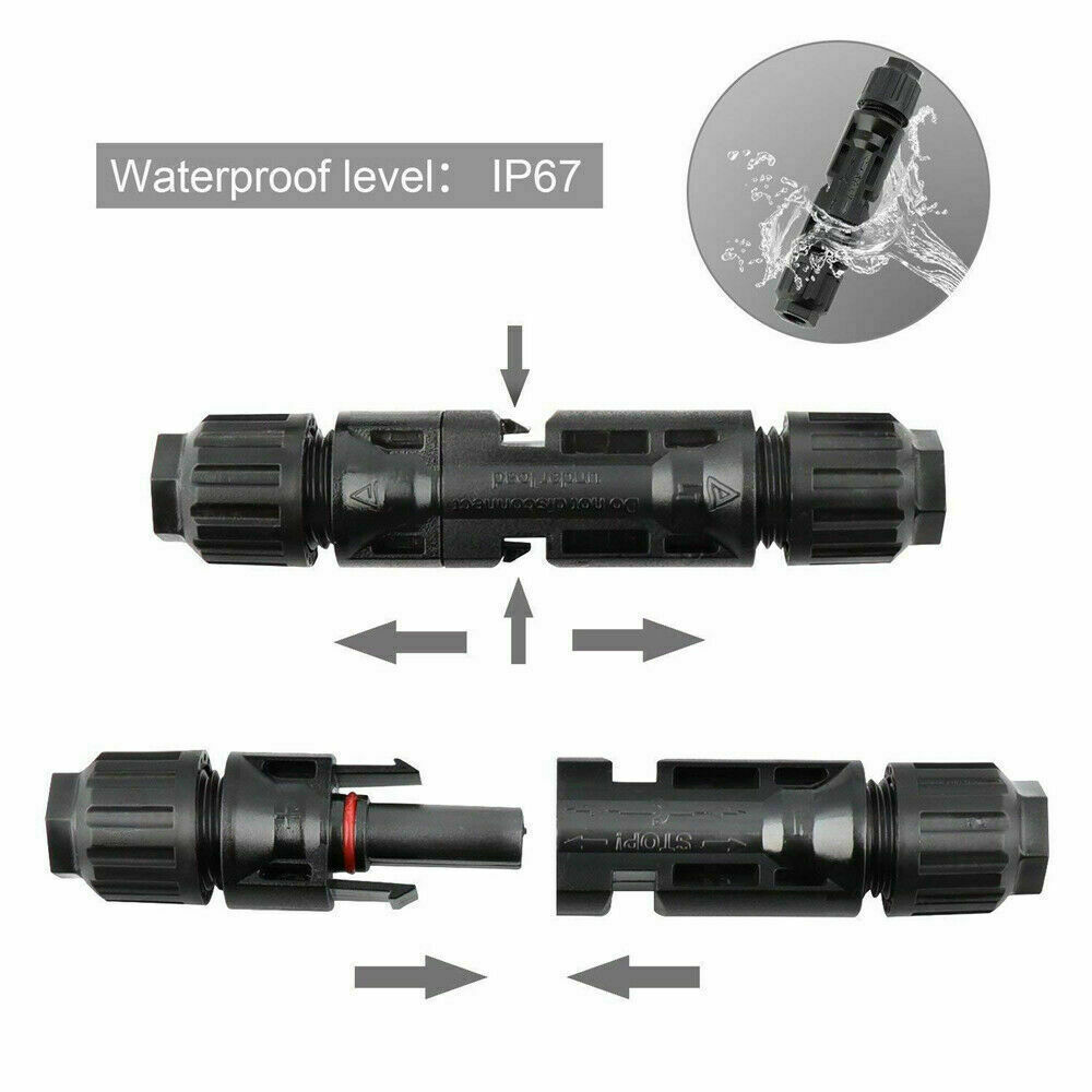 5~20 Pairs Male Female M/F Wire Cable Connector Set Solar Panel Waterproof