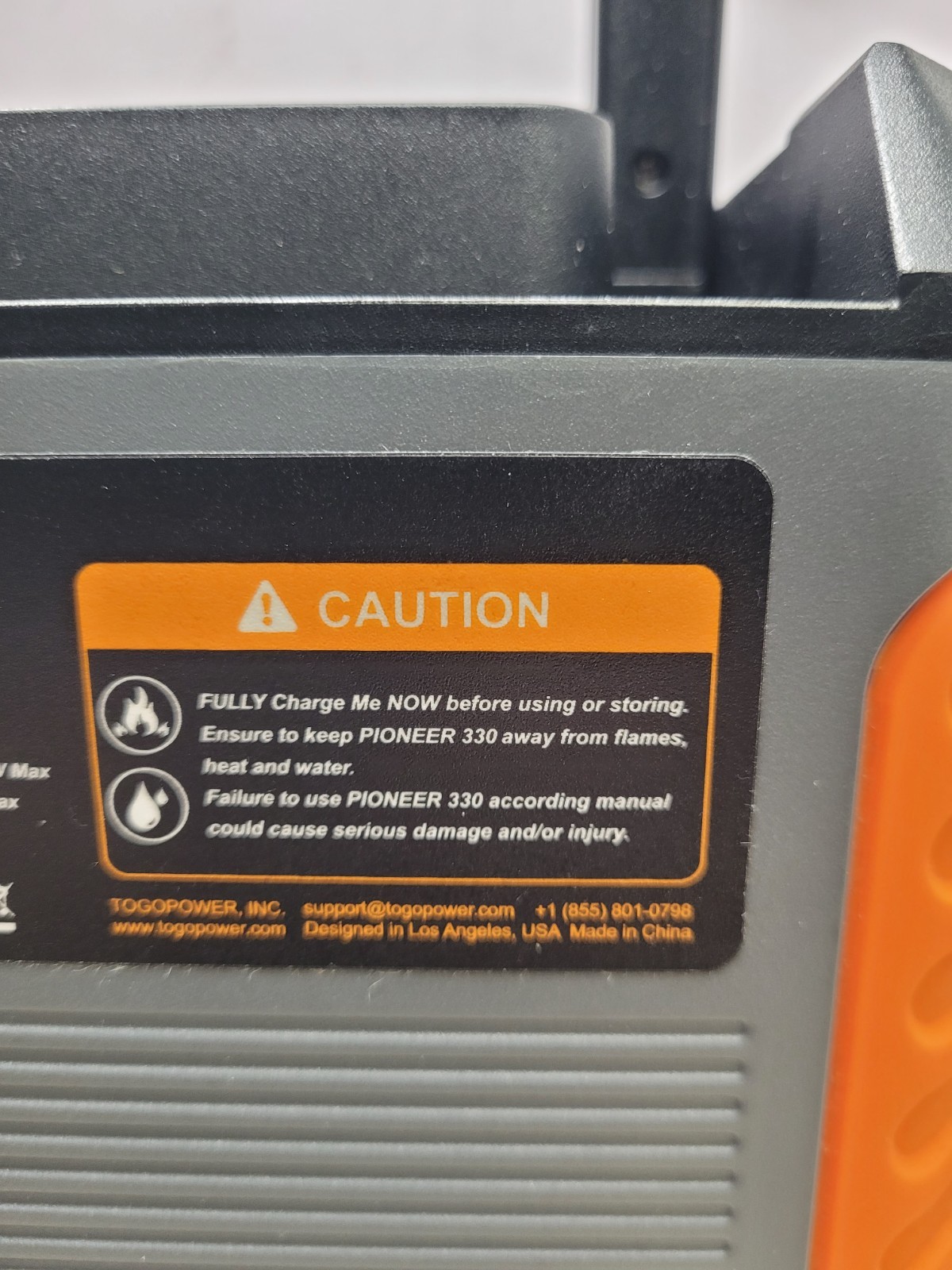 Baldr Pioneer 330 Portable Power Station (288Wh / 330W Rated) Backup Lithium Bat