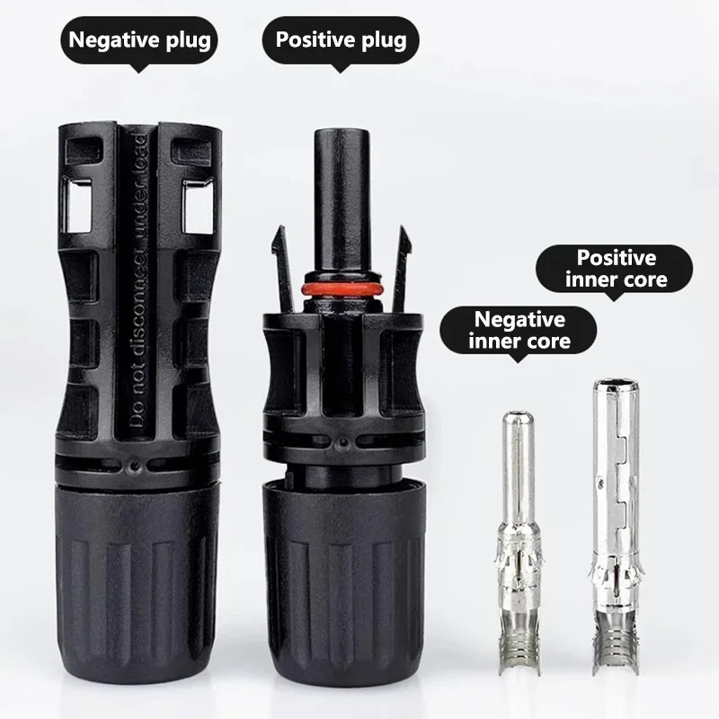 Photovoltaic Solar Connector Kit 1000V 30A for PV/MC Cable 10-400 Pcs