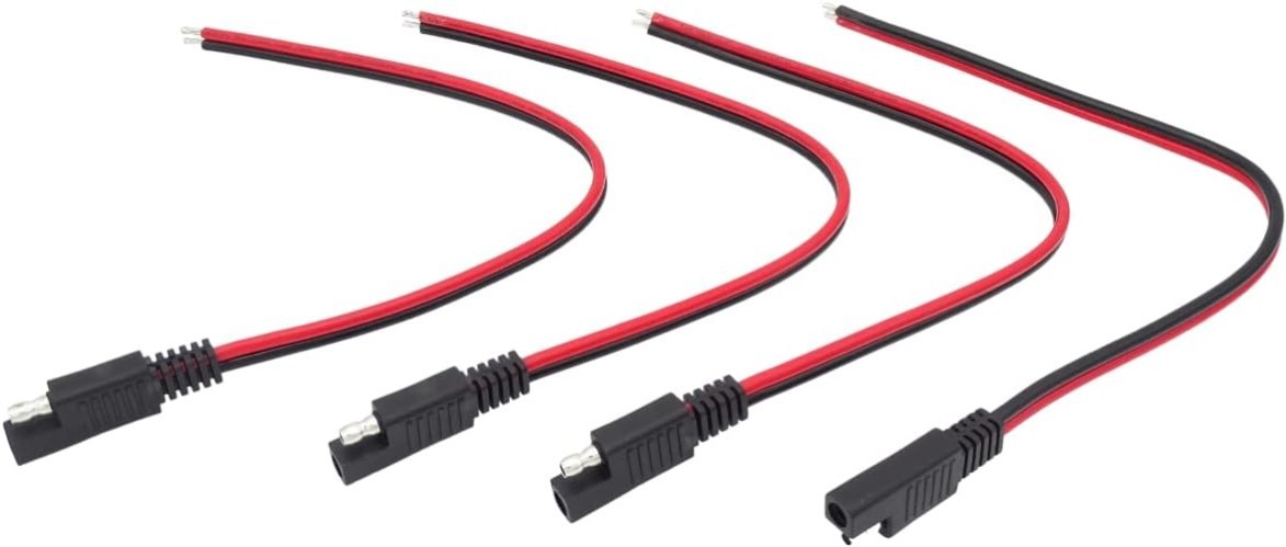 Durable SAE Quick Disconnect Extension Cables – Perfect for RVs, Cars, and More