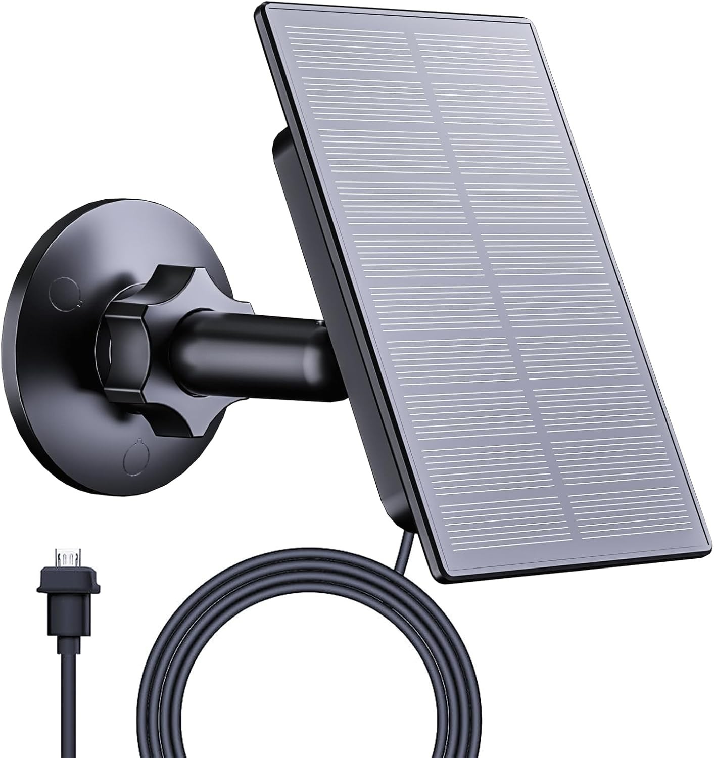 “2W Solar for Security Camera, Solar Panel Charger Compatible with Blink Outdo..