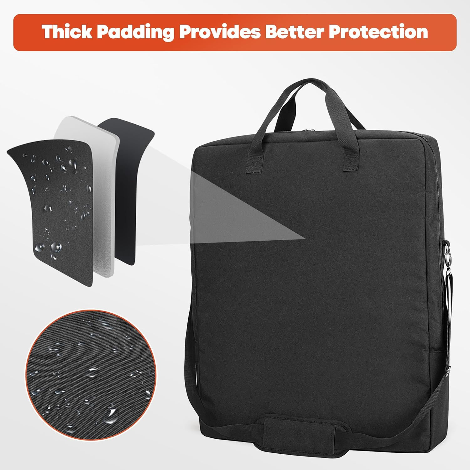 Solar Panel Storage Bag, Solar Panel Carrying Case Compatible with Anker SOLIX P