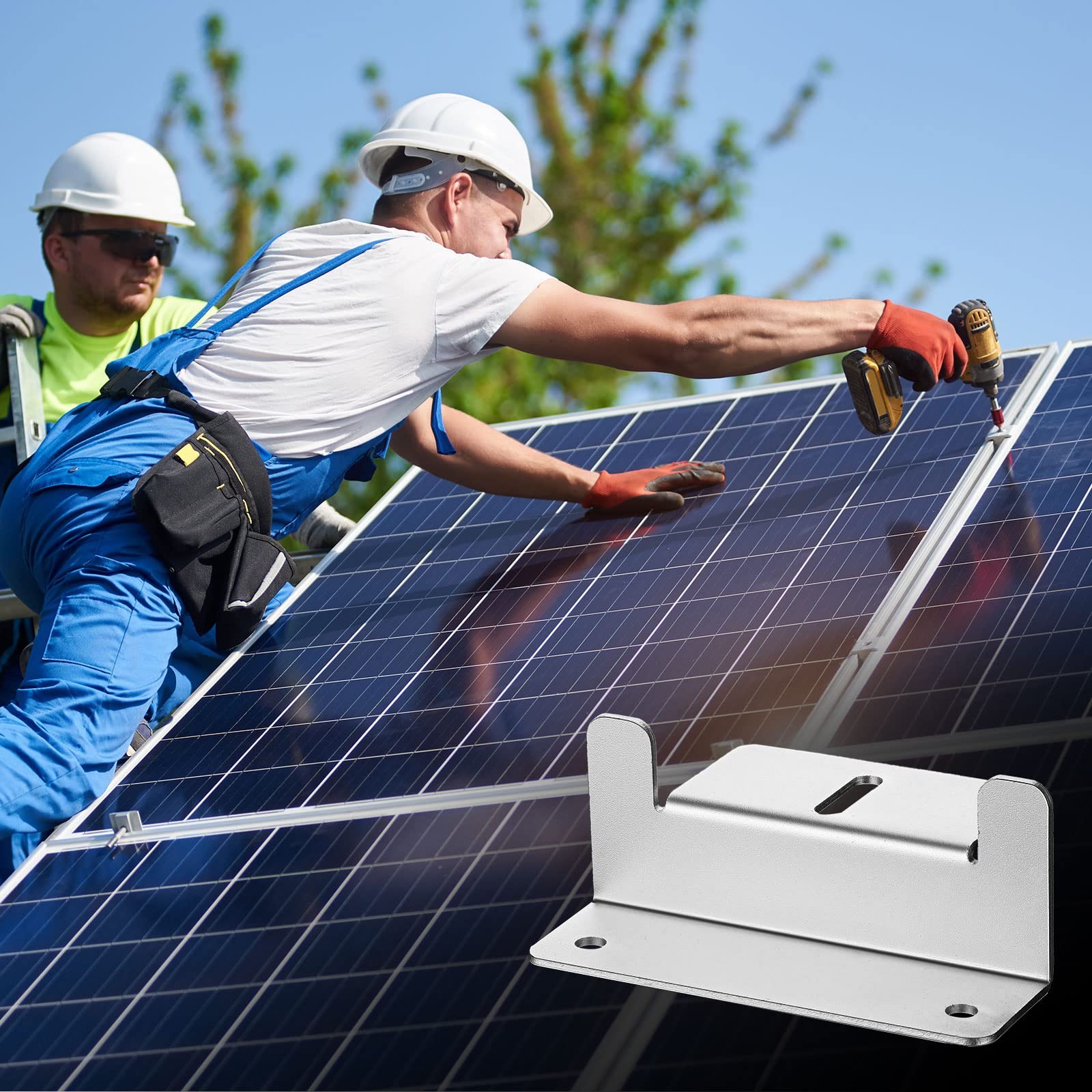 10 Set Solar Panel Mounting Brackets Z Bracket Aluminum Solar Panel Mounting …
