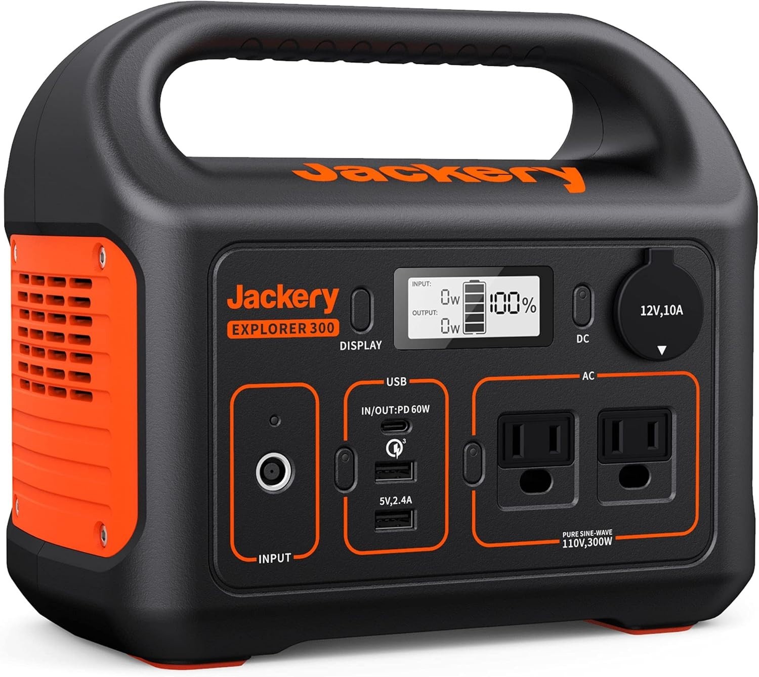 Portable Power Station Explorer 300, 293Wh Backup Lithium Battery, Solar Gene…