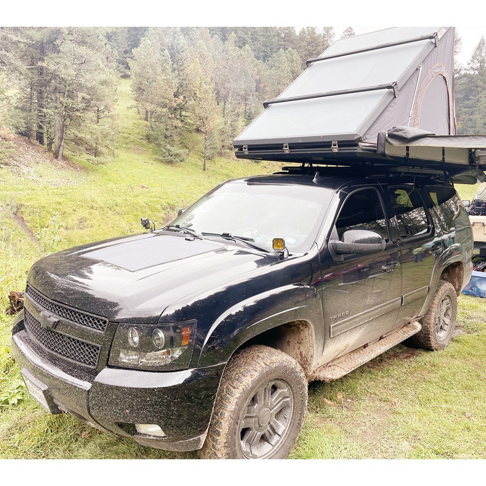 Lensun 85W 12V Hood Flexible Solar Panel U7 Chevrolet Tahoe (2000-2020) Protect