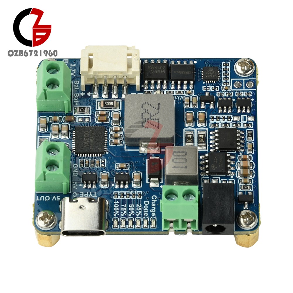 6-24V Solar Panel Power Management Module 5V 3A Supports MPPT, PD QC FCP SFCP