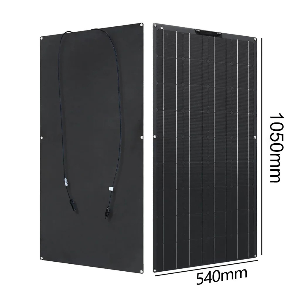 200W 800W Watt 12V Mono Flexible Portable Solar Panel for Camping RV Marine Boat