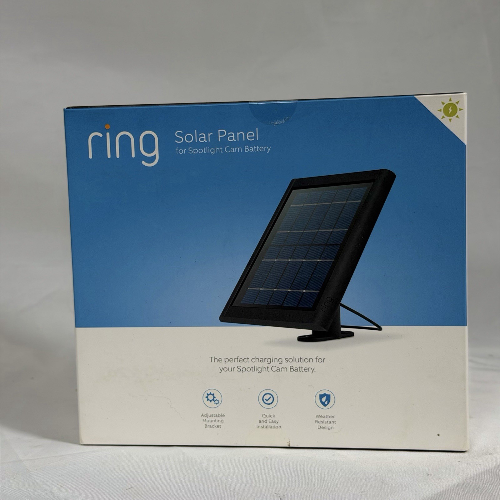 NEW Ring Solar Panel for Ring Spotlight Cam Battery Camera NIB