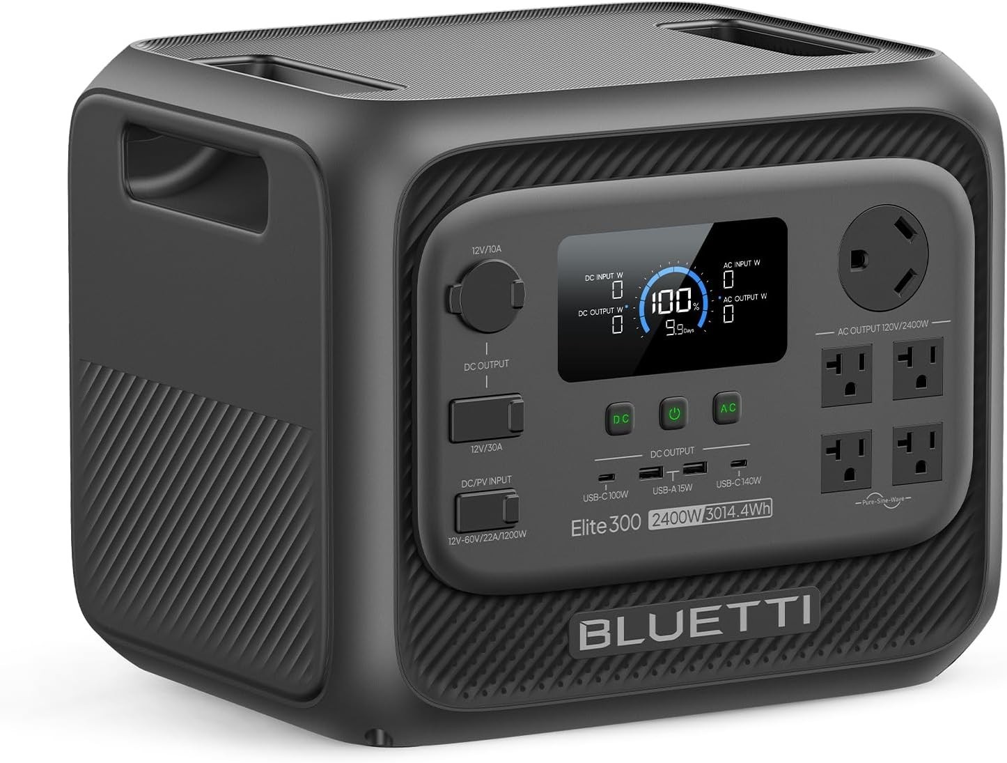 High Capacity Elite 300 Portable Power Station | Reliable Home Backup & RV Power