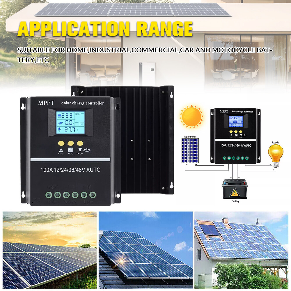300W Flexible Solar Panel Mono 12V Portable for Camping Home Marine w/Controller