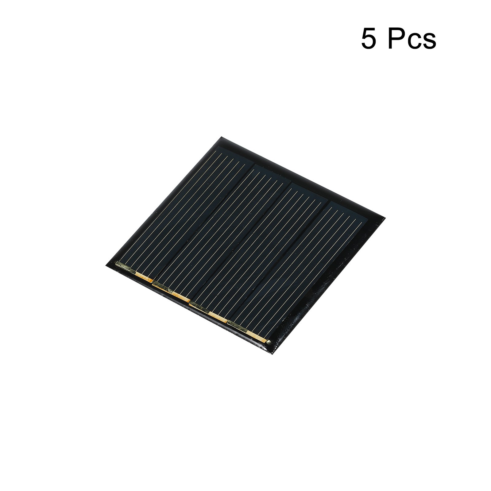 5Pcs Mini Solar Panel Cell 2V 110mA 0.22W 44mm x 44mm
