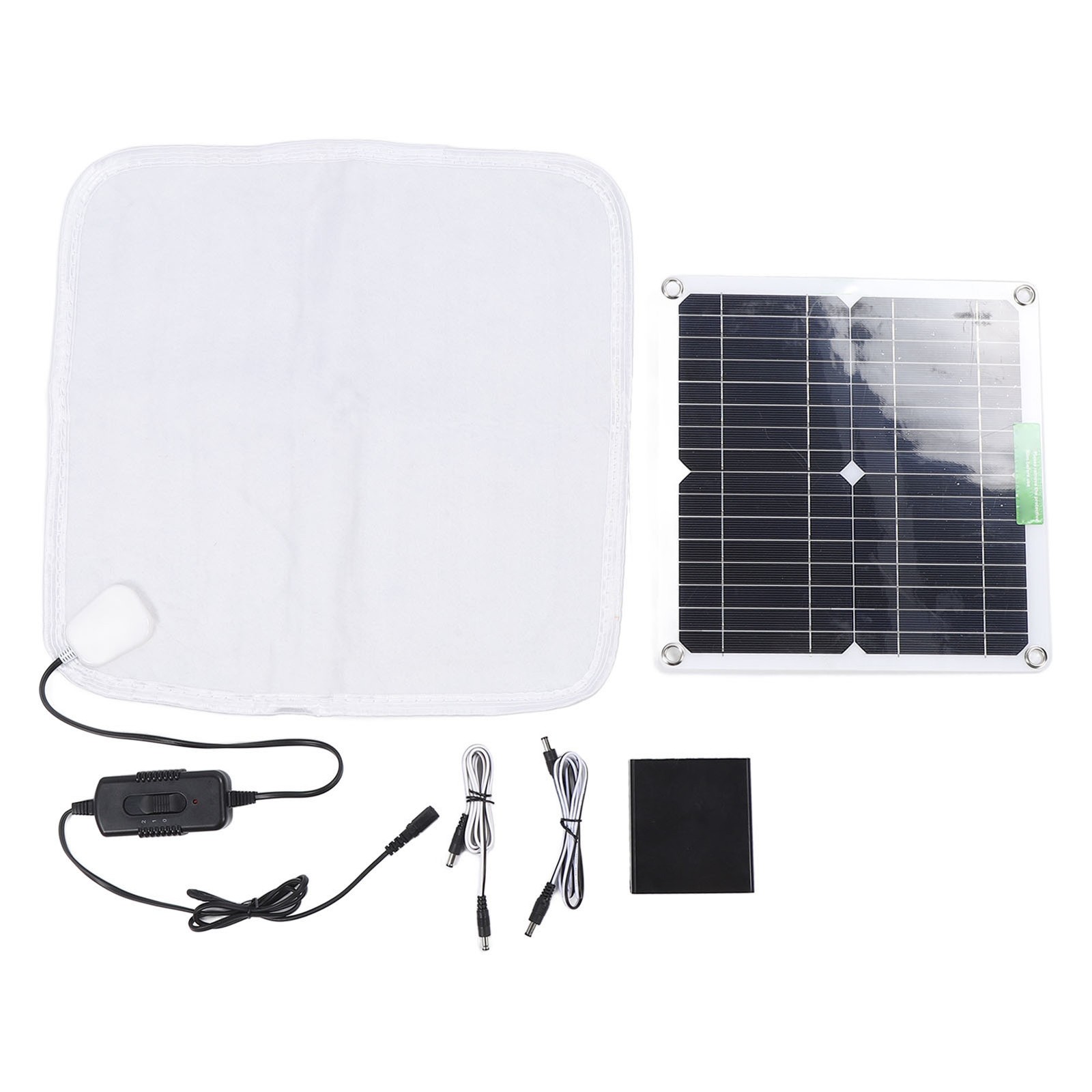 ­Solar Panel Heating Blanket 12V 50W Rapid Uniform Heating Soft Pet Heating Pad