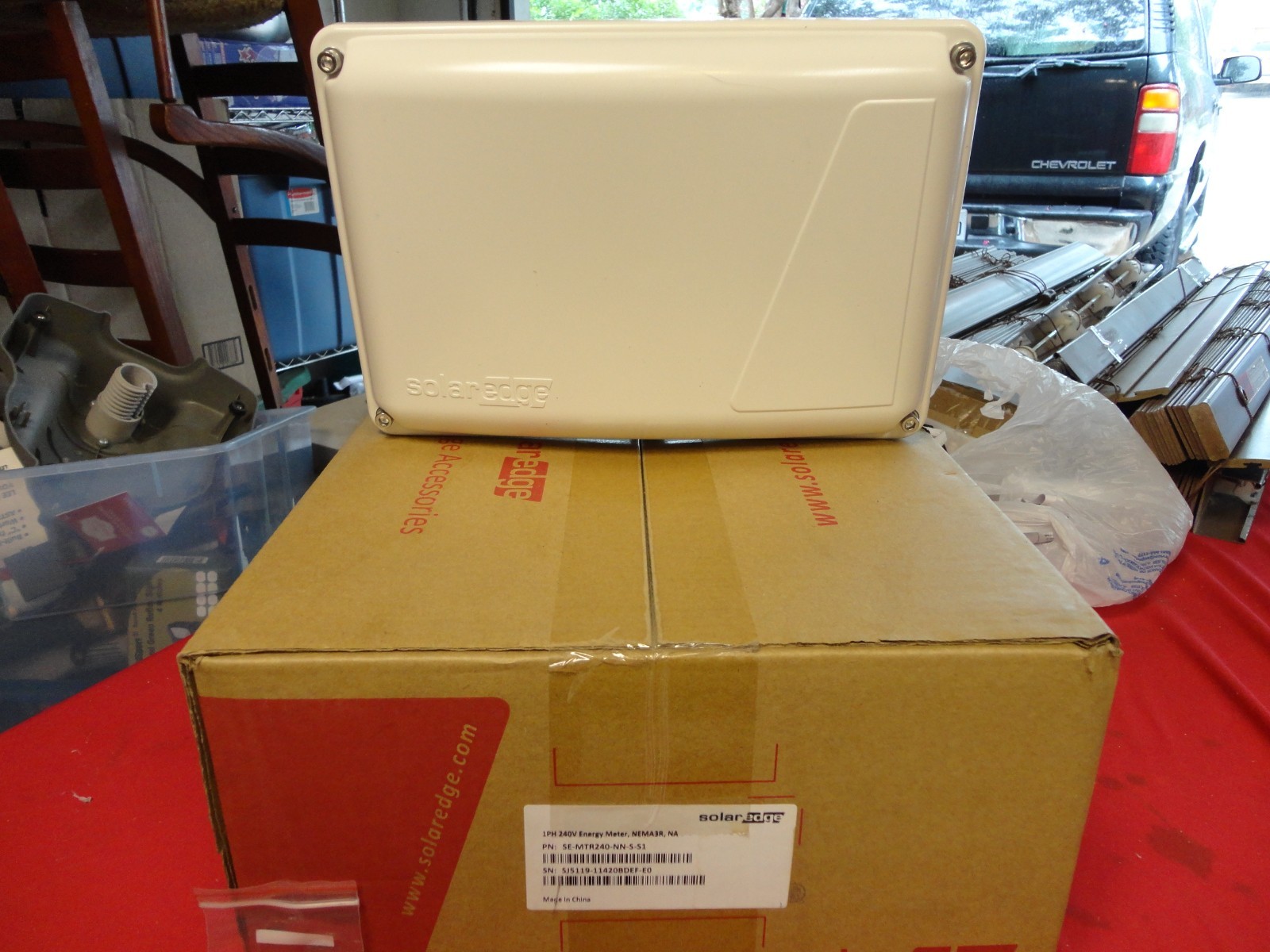 SolarEdge SE-MTR240-NN-S-S1 1Phase 240V Energy Meter W/ Modbus SE-RGMTR TY NEW