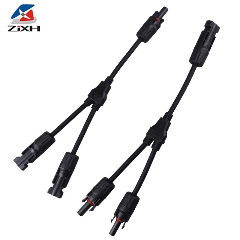 Solar Panel Y Branch Cable Connection Waterproof Adapter Connector Extension US