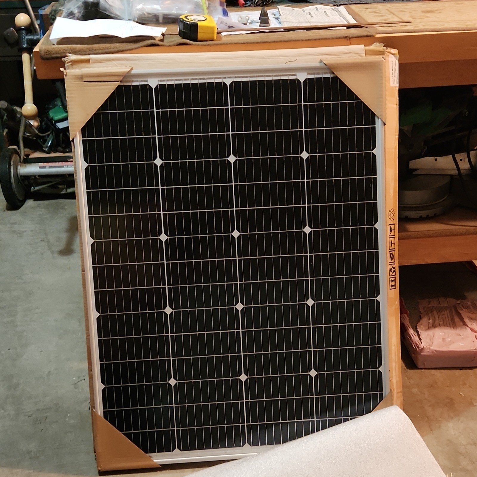 Solarland SPL120S-U(120032401A) 120W/24V Solar Panel.