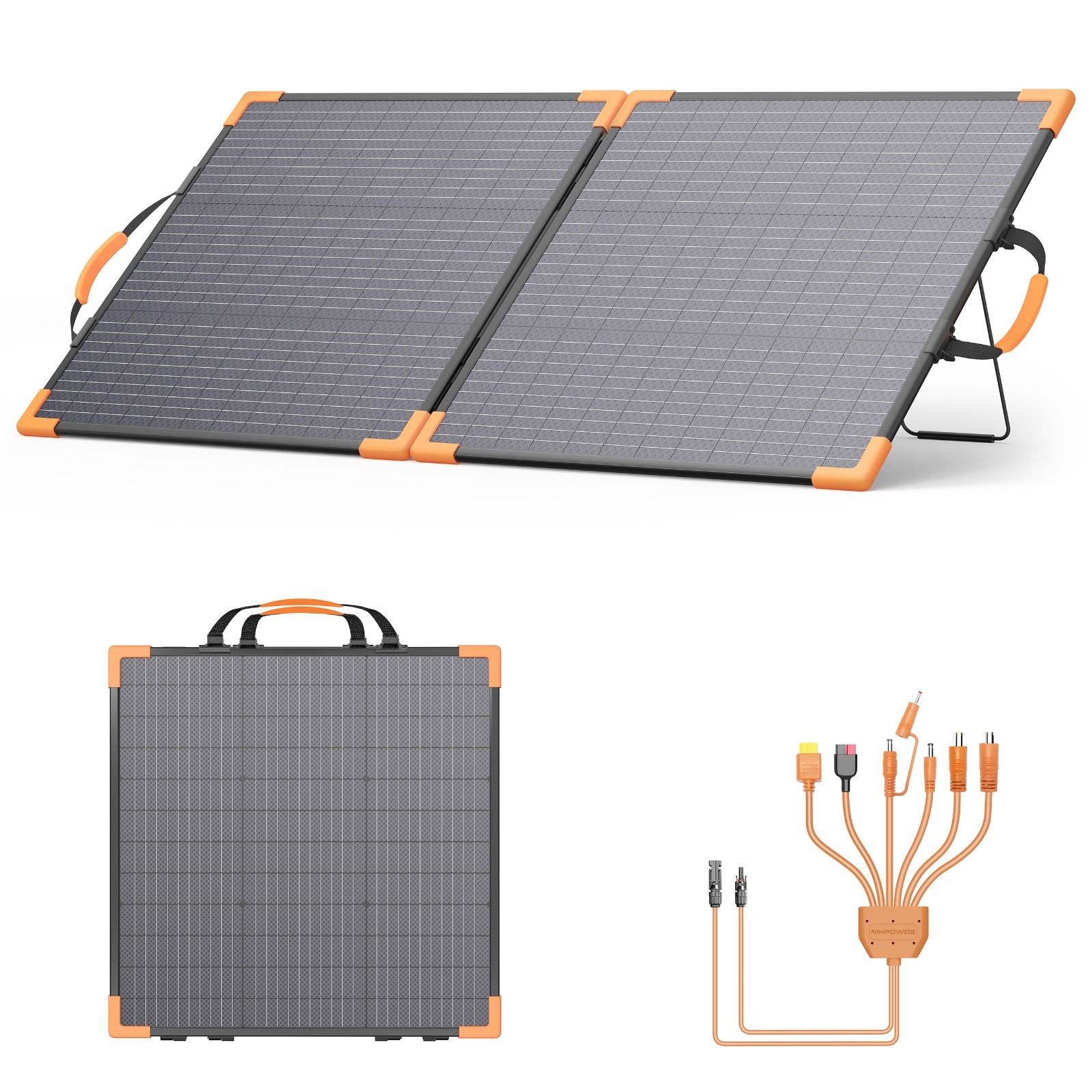 100W 200W Portable Solar Panel for Ecoflow Jackery Portable Power Station 1000W
