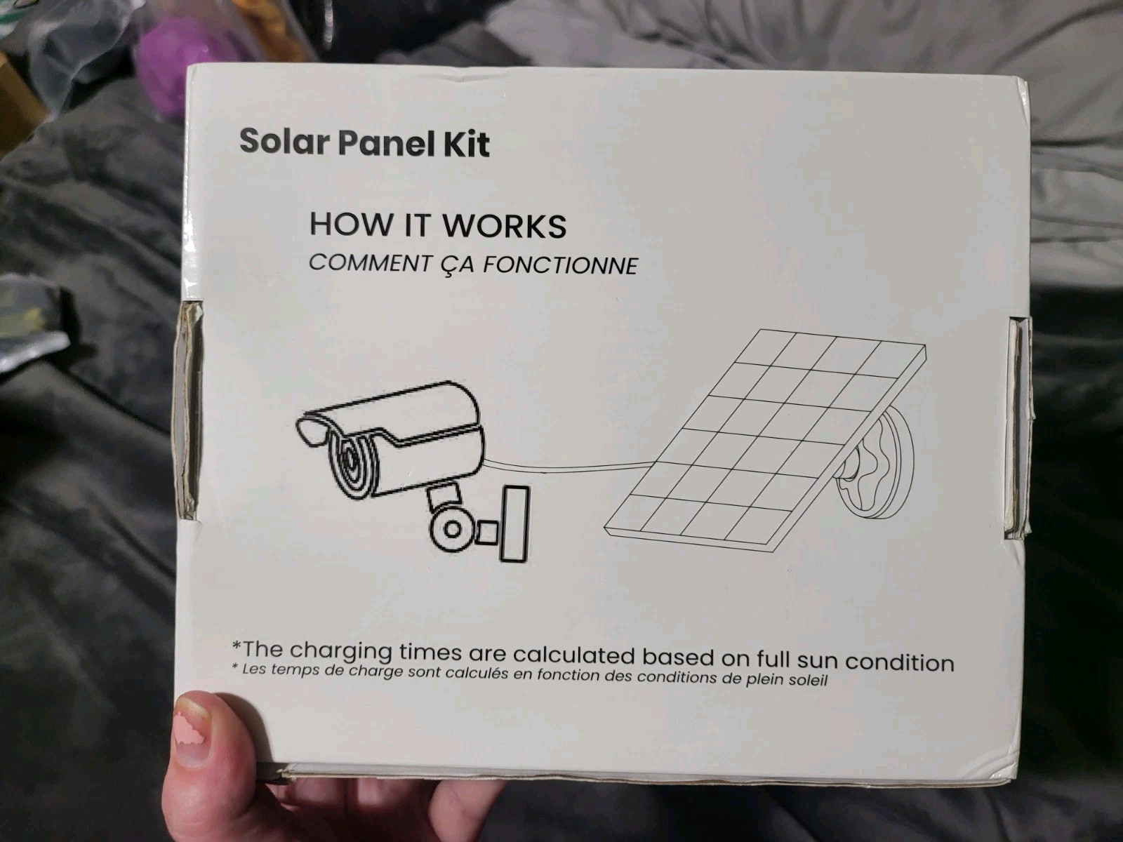 Solar Panel 6V Type-C Solar Panel Waterproof Cable for Security Camera