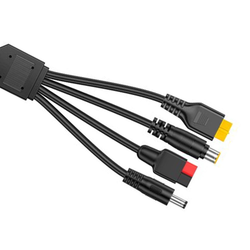 4-In-1 Solar Panel Connector Extension Cable Splitter for Connector DC3606