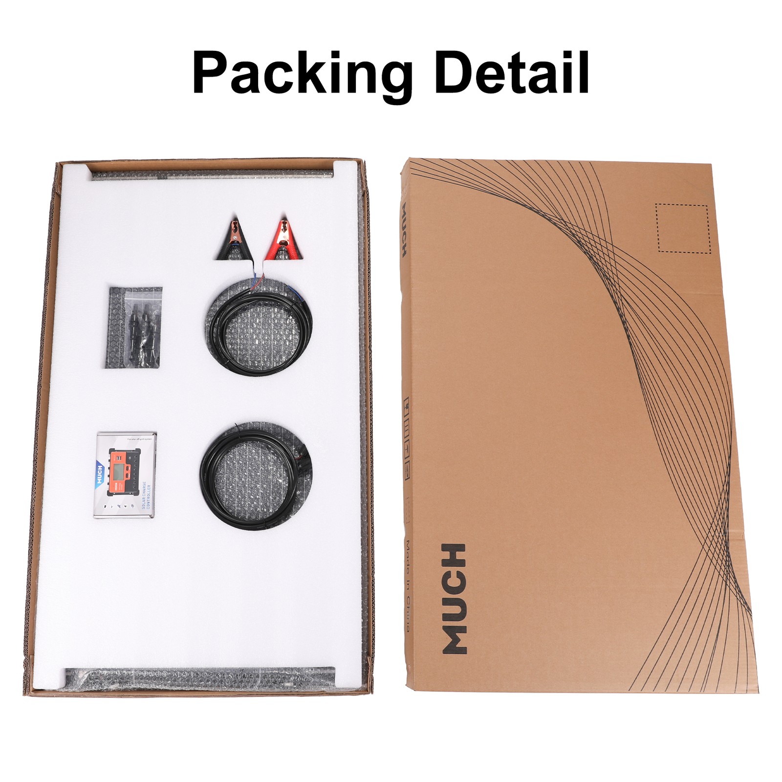 400W Mono Semi-flexible Solar Panel Kit For 12V/24V/48V Battery/RV/Car/Truck/Hom