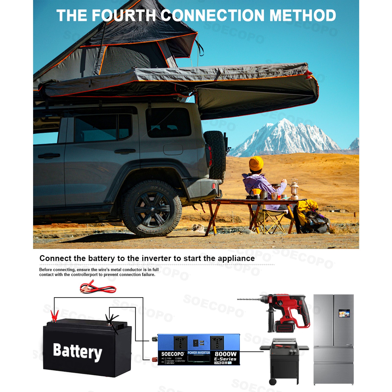 8000W Off-Grid Solar (12V/24V to 110V/220V) 2pcs Solar Panels,Charge Controlled1