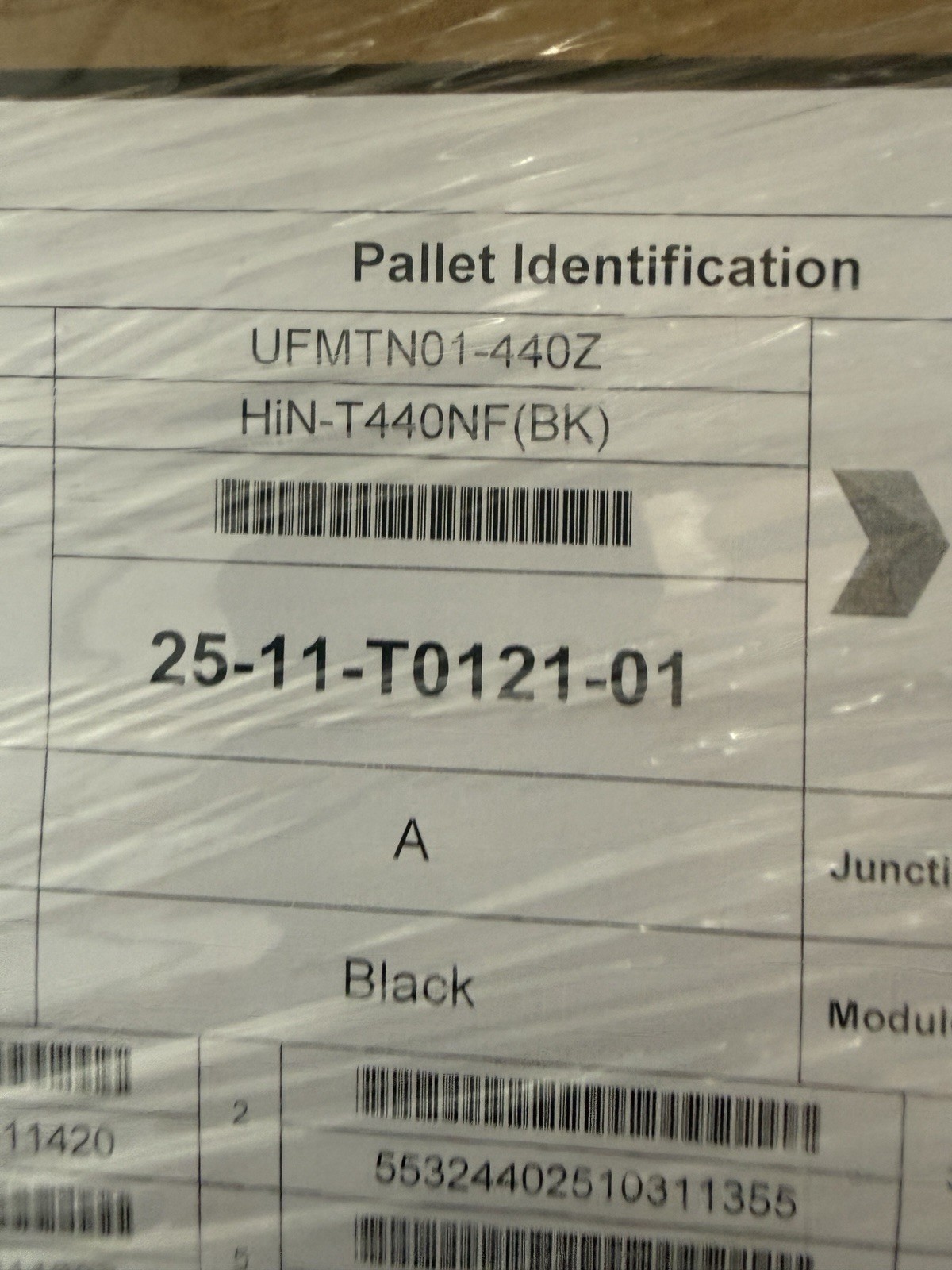 Hyundai Solar Panel HiN-T440 NF(BK). 440 Watt BiFacial Panels Brand New