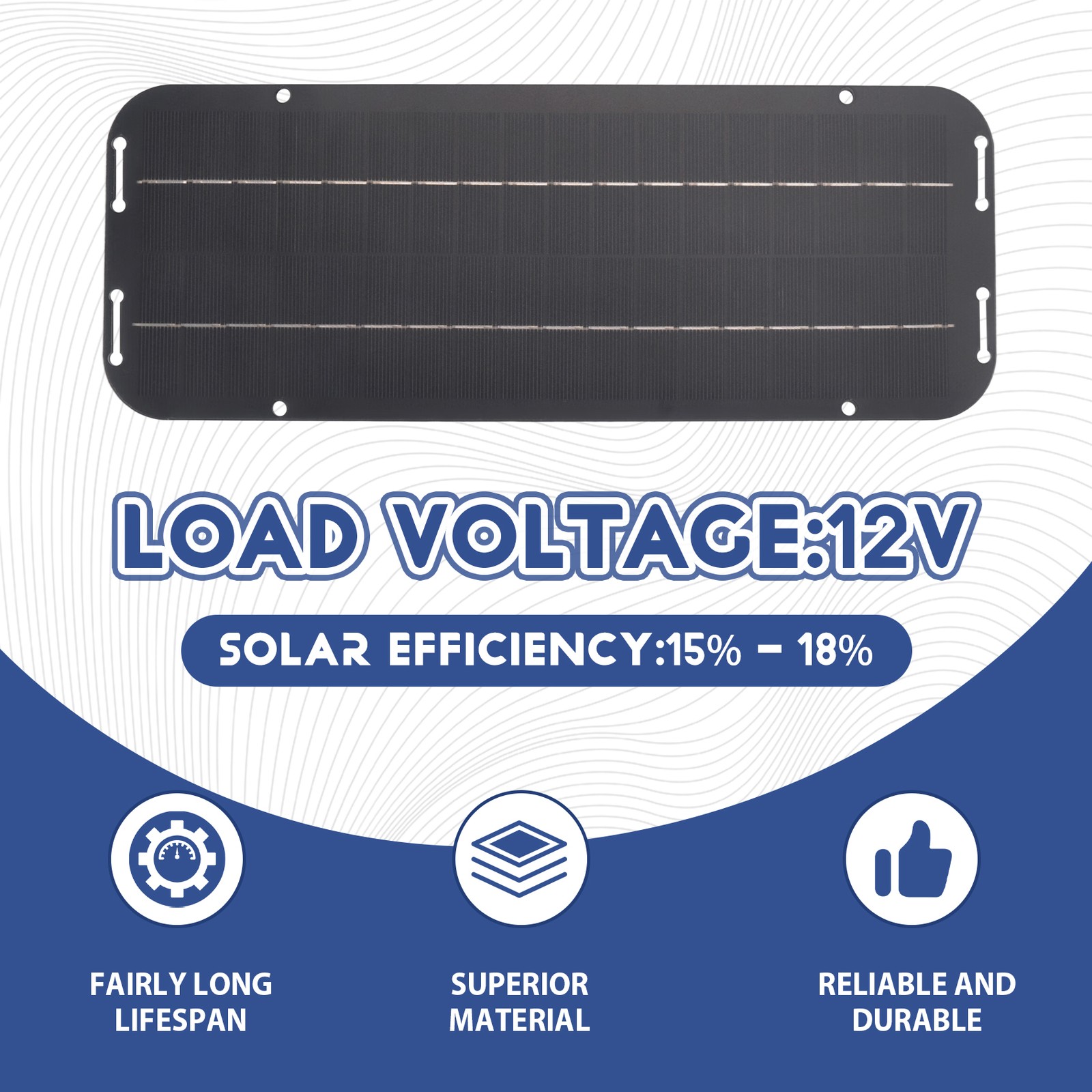12V 6W Solar Panels Car Motorcycle Kick Scooter Portable Solar Panel Car 1058