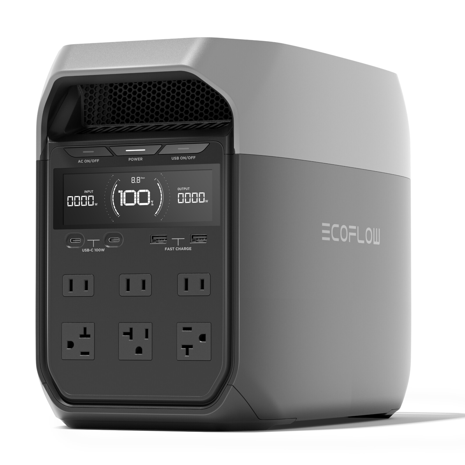 EcoFlow DELTA 3 1024Wh Portable Power Station LiFePO4 Battery for Home Backup