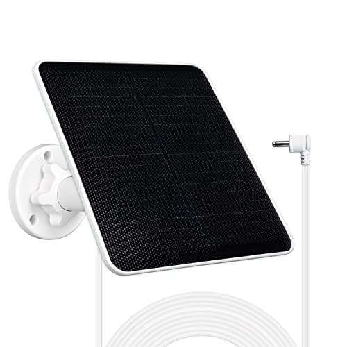 Solar Panel for Ring Camera, Solar Charger Compatible with Stick Up Cam