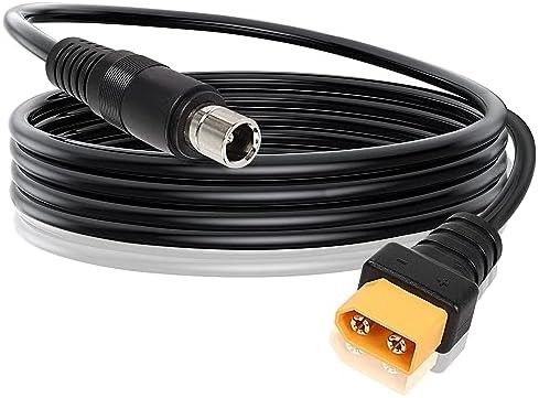 XT60 to 8mm Adapter Cable Bullet Connector 14AWG DC 8020 Power Adapter Cable XT6