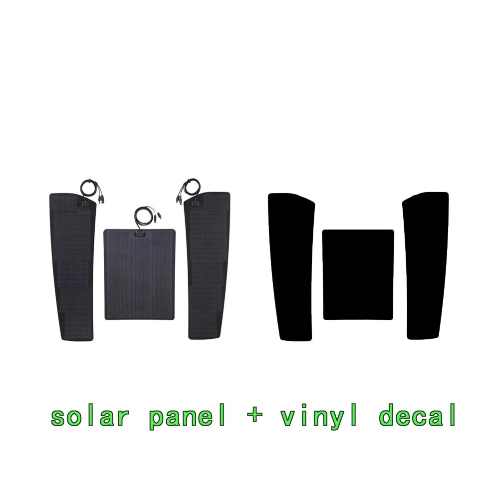 Lensun 130W 12V Hood Flexible Solar Panel for Ram 1500 4th Gen (2009-2018) Good