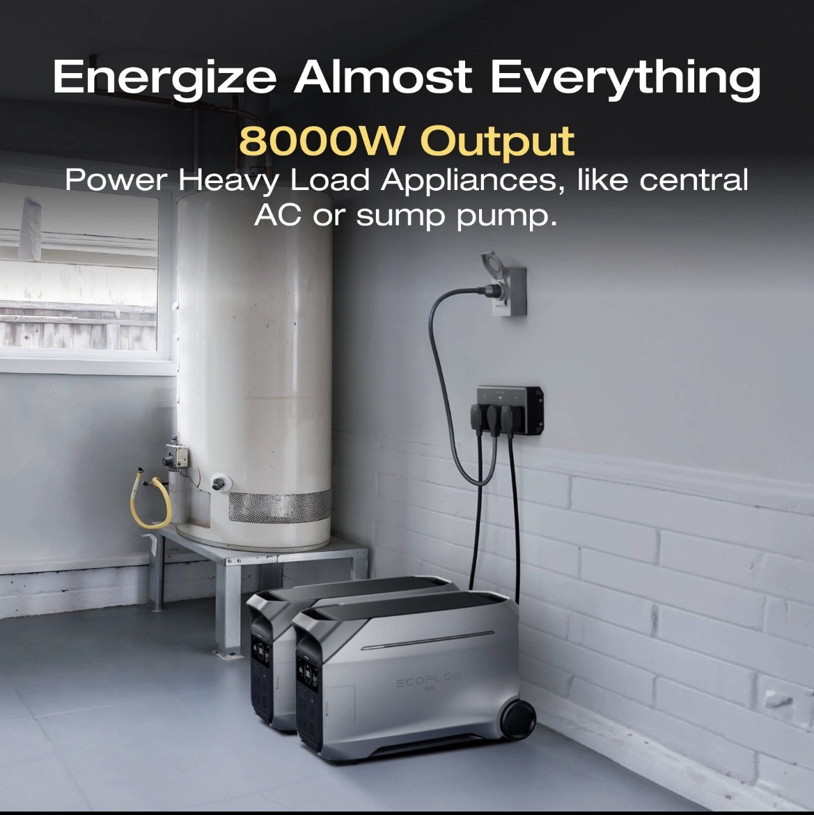 EcoFlow DELTA Pro 3 4kWh Power Station+2X220w Solar Panel Solar Kit brand new