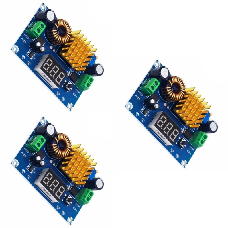 5A Boost Converters Module Adjustable Output Voltages 5V-45V for DIY Electronics