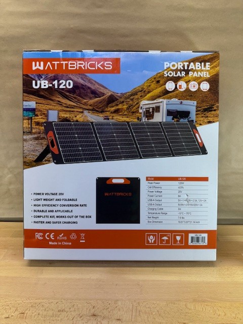 WATTBRICKS H2500BK Portable Power Station 2500W Continuous Power