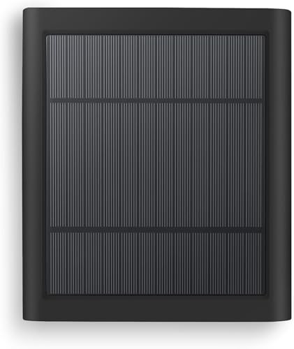 1 Pack 4W Solar Charger for Ring Spotlight & Stick Up Outdoor Cam, Black 1Pack