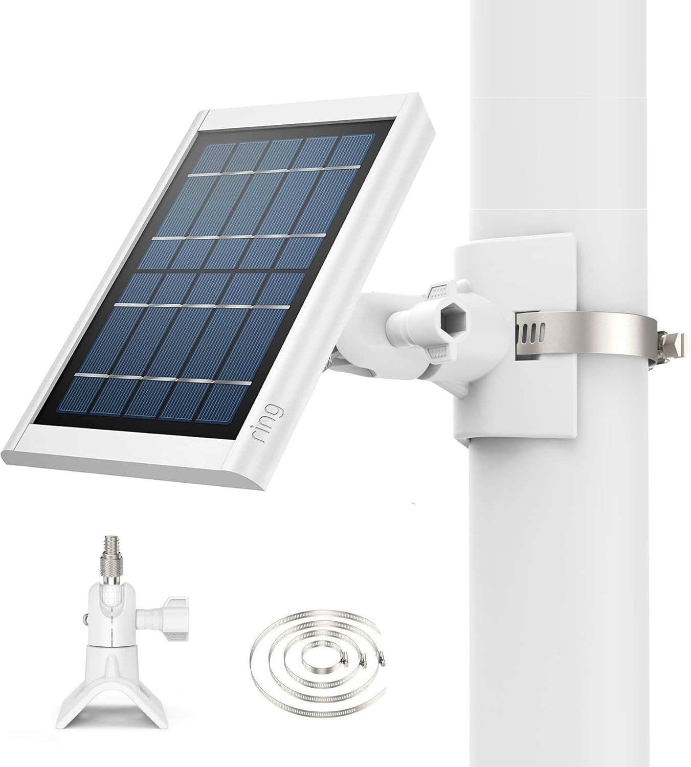 Universal Adjustable Solar Panel Mount for Ring, Eufy & More – Fits Up to 17 …