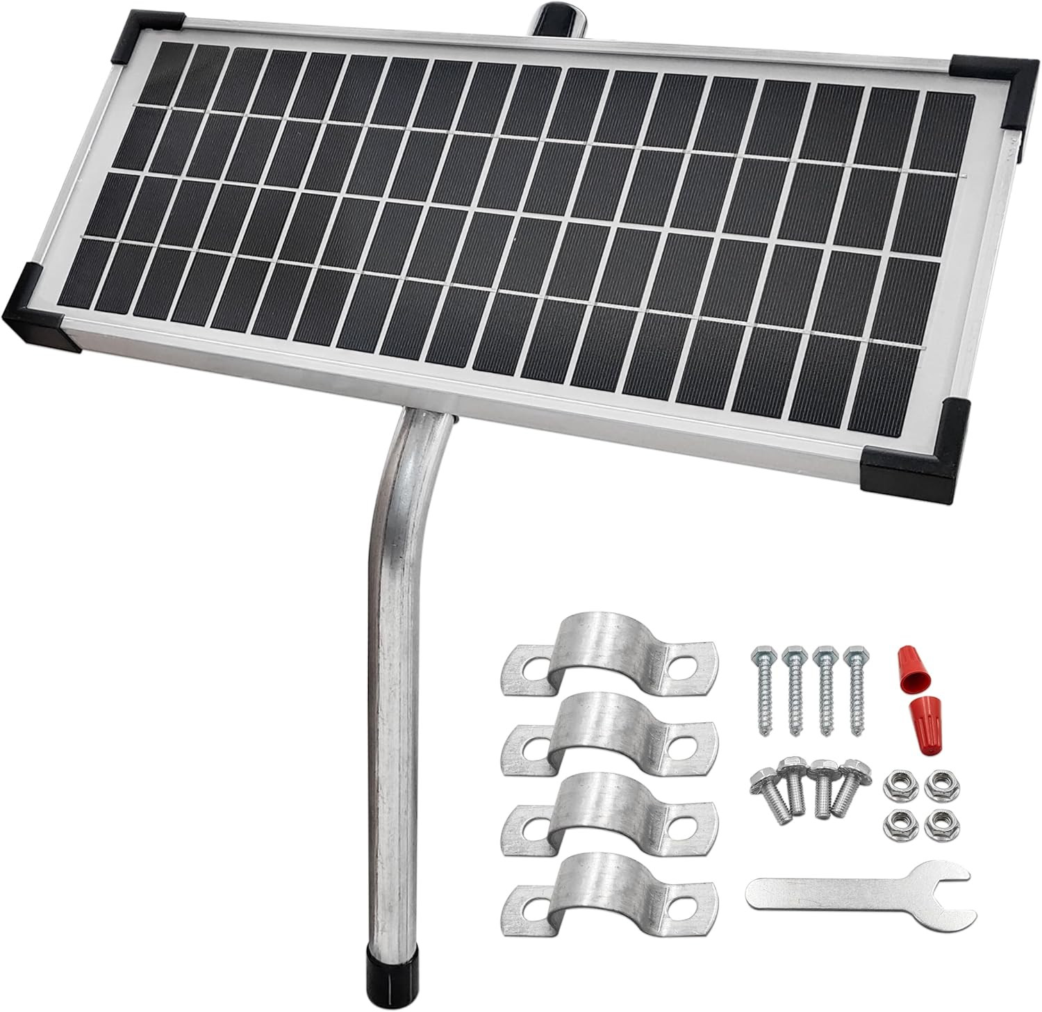 Solar Panel Kit FM123 Compatible with Mighty Mule Automatic Gate Openers | Compa