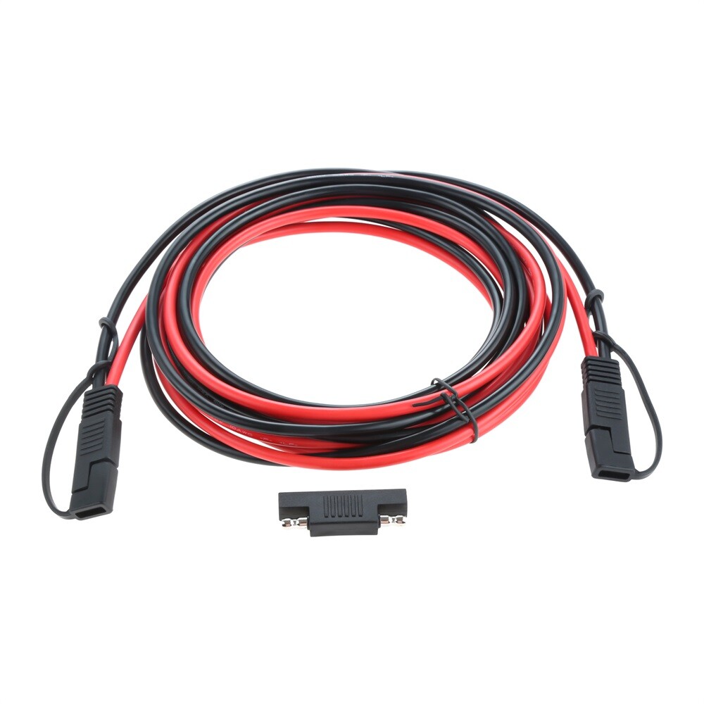 SAE Battery Connector Harness Quick Charging Wire 10FT with SAE to SAE Adapter