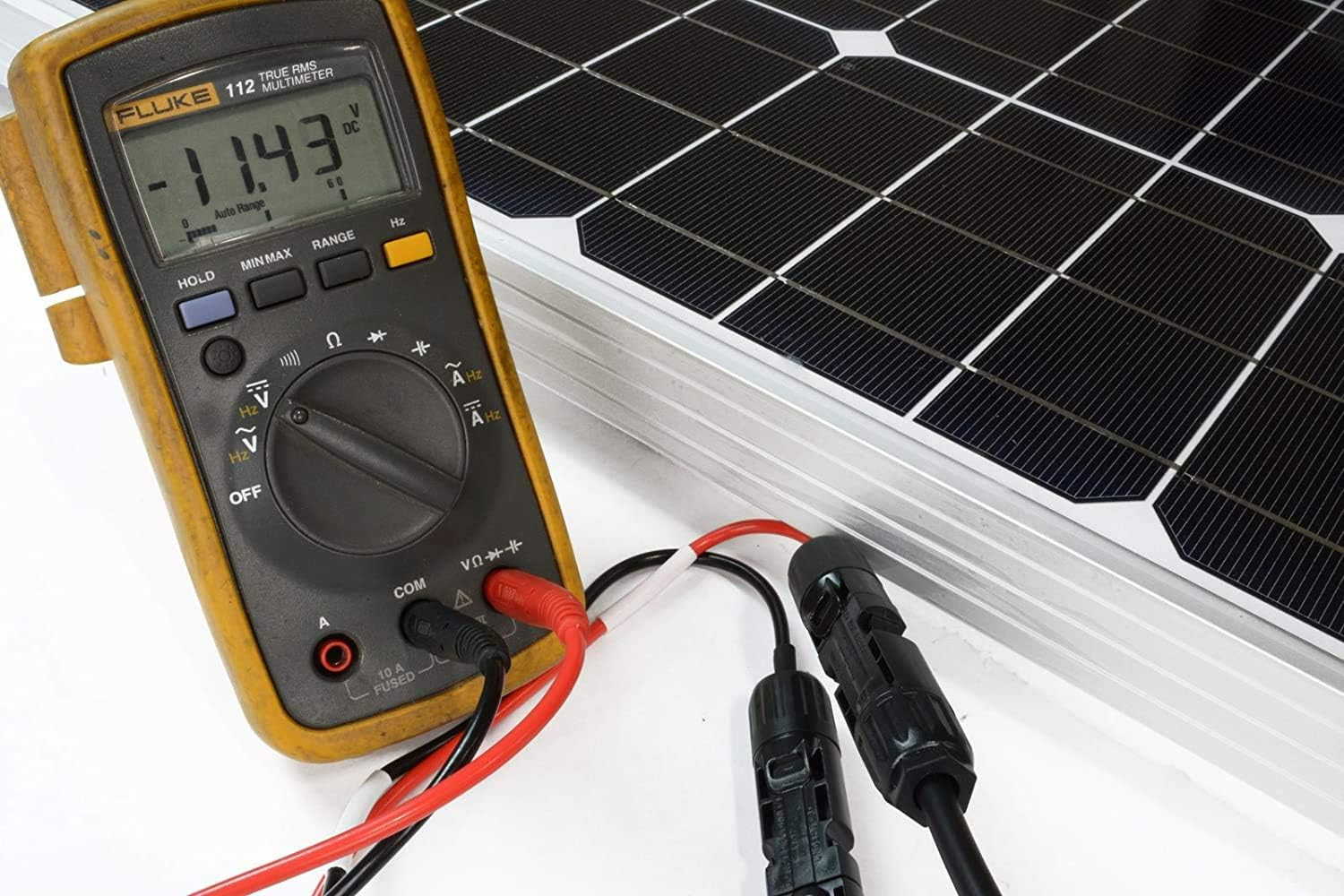 Premium 10 AWG Solar Cable – 100ft Black, Made in USA, Multiple Lengths Availabl