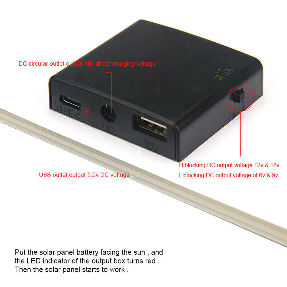 60W Foldable Solar Panel Module For 18V/12V RV/Car/Boat Battery Recharge