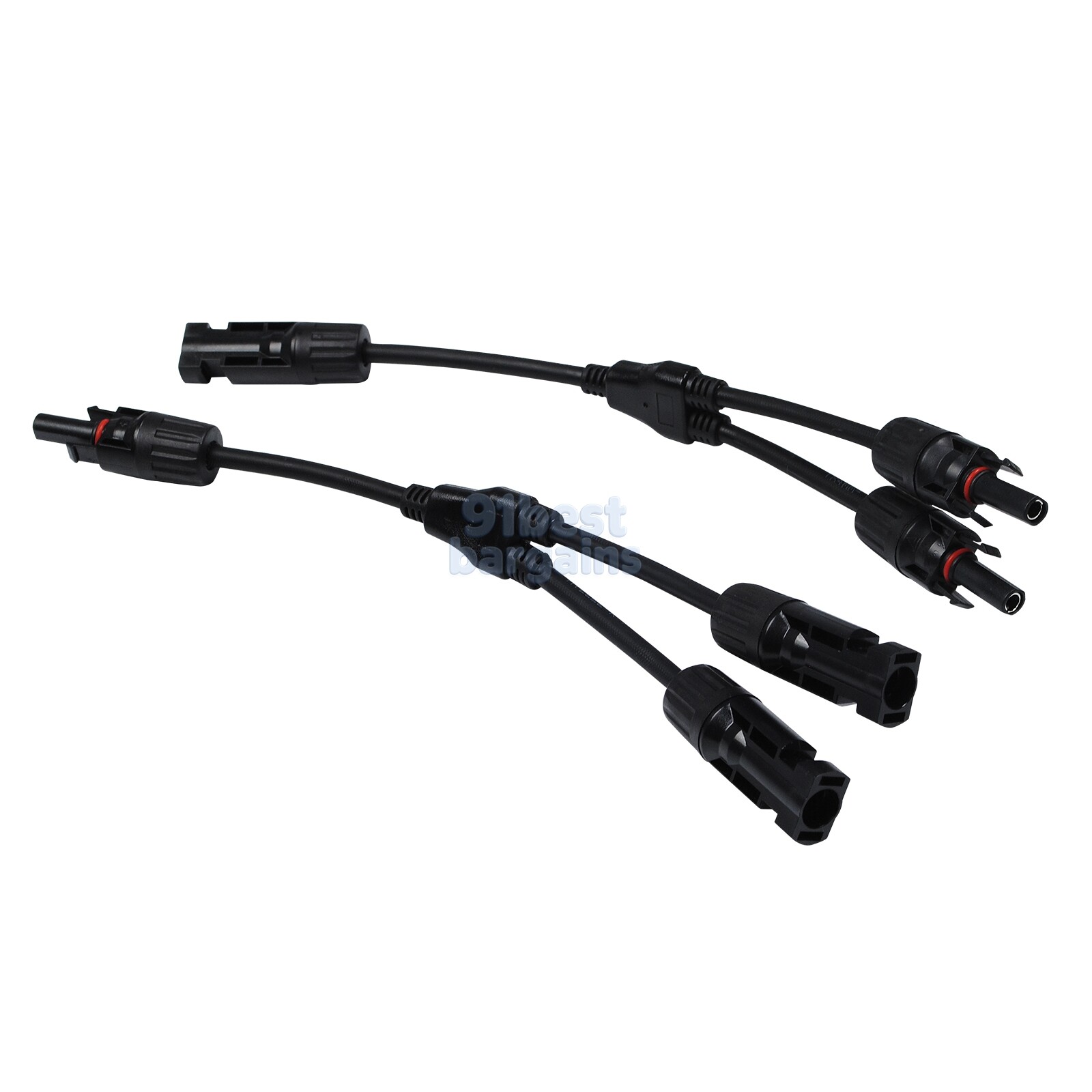 Solar Panel Y Branch Cable Connection Waterproof Adapter Connector Extension