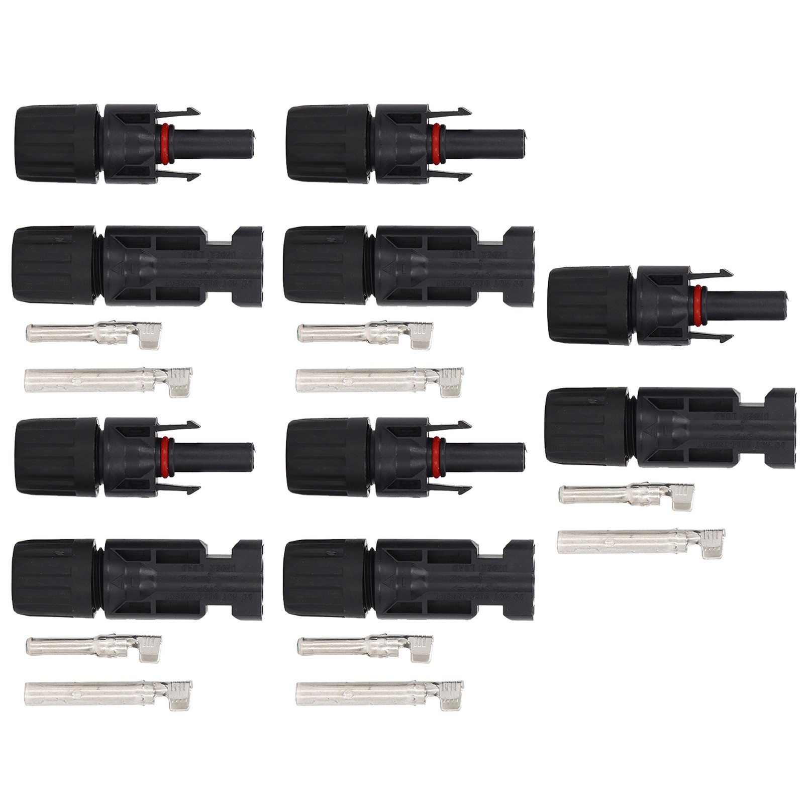 5 Pairs Solar Connector Set 1000V 30A PV Panel